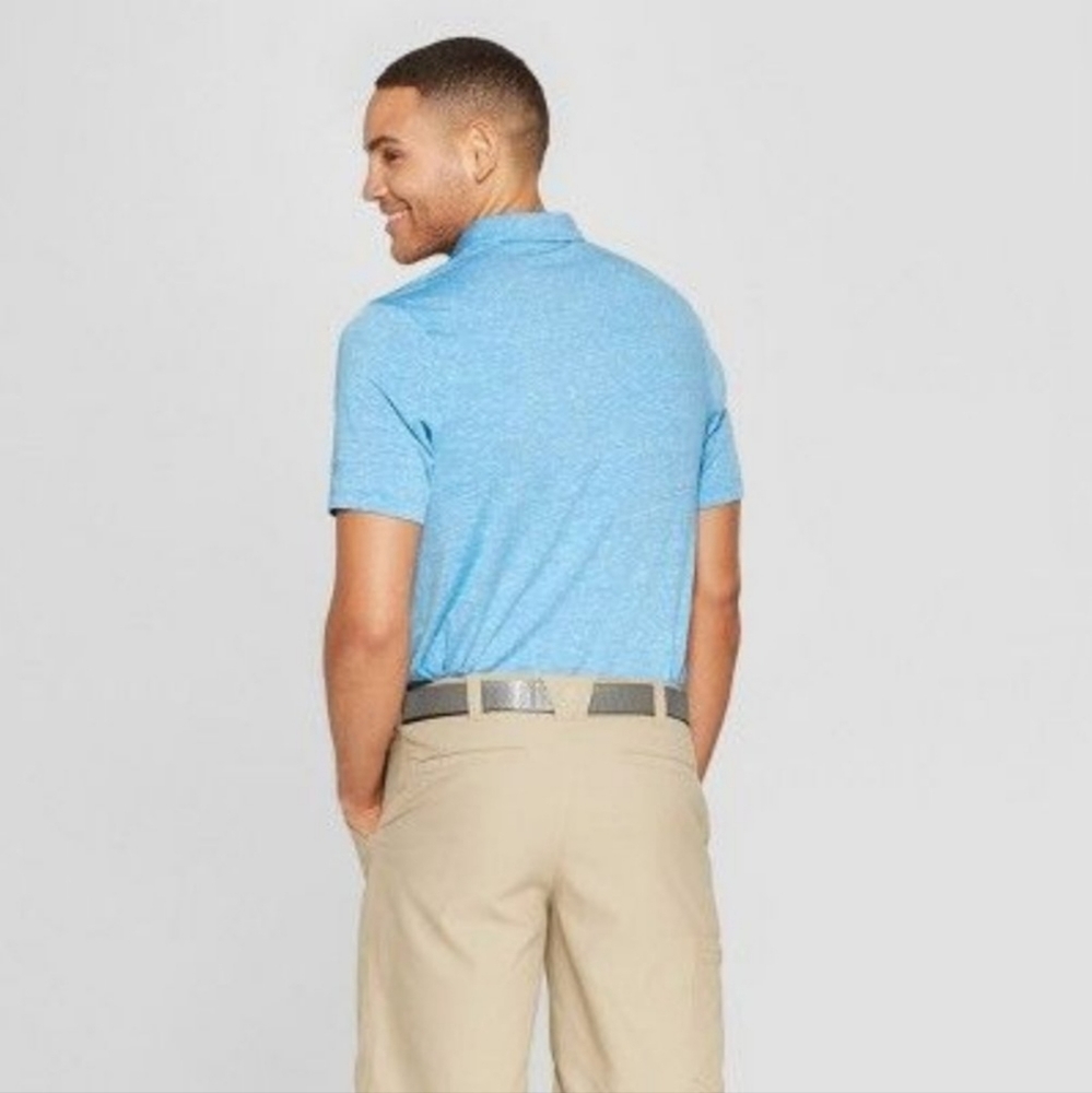 NEW! C9 Champion Active Wear Blue Golf Polo Shirt - Picture 2 of 4